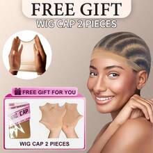 34 英寸无胶蕾丝前假发，巴西原生发，200% 密度直发蕾丝前假发，含婴儿头发，自然黑色混合真人发，预拔，预剪，高清蕾丝闭合假发，混合真人发，无胶，可戴可戴，200% 密度蕾丝前假发，含婴儿头发 - 自然色&黑色系 - 查看 9