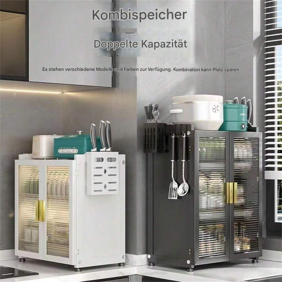 Kitchen Dish Drainer, Dust Removal, Double-Layer, Outdoor Dish Drainer, Props, Chopsticks, Bowl Storage Rack, Kitchen Dish Drainer, Kitchen Cabinet Dish Drainer, Bowl Rack, Household Bowl, Plate, Dish Drainer, Countertop Storage, Dish Storage Cabinet