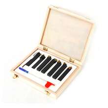 OUKANING 7pcs 16mm Torno/torneo de acero conjunto para la herramienta de torneo de la herramienta de torneo del torneo - Negro - Ver 7