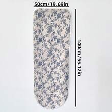 140*50cm Ironing Board Cloth Drawstring Tightening Stain Resistant Ironing Board Protector Cover With Elastic Edge Washable,Kitchen Decor,Household Items - Multicolor - View 3