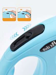 1pc 3 Meters/5m Retractable Pet Dog Leash For Medium Small Dogs, Multiple Colors Available