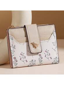 女士零钱包 - 超薄阻隔简约卡包带零钱包高品质钱包紧凑型学生旅行钱包高端触感收纳设备适合日常使用办公室健身房女士钱包钱包小钱包 - 彩色 - 查看 13