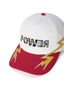 1pc PCWER Embroidered Baseball Cap, Adjustable Hat, Fashion Breathable Versatile Outdoor Sun Protection, Great Gift For Holidays