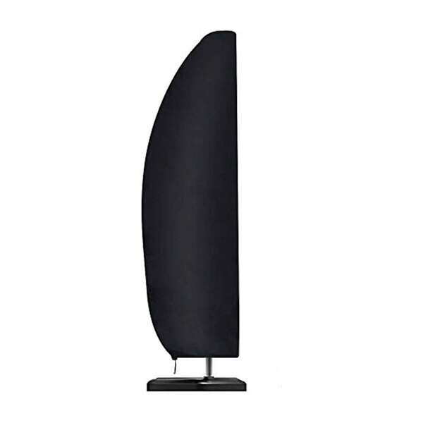 Well Home Schwarze Schutzhülle für Free Pole-Schirm – 210D Polyester mit PU-Beschichtung, Größe 220 x 25 TOP x 45 cm. Kostenloser Versand 24/72 Stunden.
