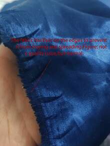 1 Pc Navy Blue DIY Satin Duchesse Fabric, Suitable For Wedding Dress, Costume, Backdrop, Decoration For Wedding, Birthday Party, Banquet, Home Decor, Outdoor