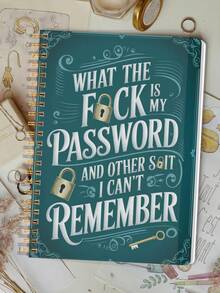 1本极简密码笔记本，52页高端地址和密码管理器，可快速访问网站登录信息，存储用户名和密码，适用于家庭办公、上网电脑登录、学校用品、办公桌配件、成人礼物、教师礼物、母亲节礼物 - 彩色 - 查看 15