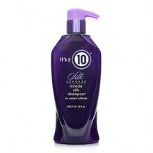 It's A 10 Silk Express Miracle Silk Shampoo 10oz/295.7ml Hydrating & Smoothing Formula, Preps Hair For Styling, Controls Frizz And Adds Shine, Perfect For Daily Use, Ideal For Travel, Suitable For All Hair Types, Great For Dry, Frizzy, Or Unruly Hair - 無色 - 查看 1