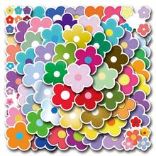 60 Adesivi Mini Fiori, Adesivi Estetici in Vinile, Adesivi Decorativi per Scrapbooking, Diario, computer portatile, Paraurti, Skateboard, Bottiglie d'Acqua, Computer, Telefono, Cartoni Animati, Casco, Auto - Multicolore - Visualizzare 4