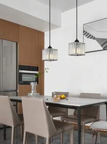 1pc Luxury Lamp Shade, Compatible With E27/E14 Bulb Base, Suitable For Living Room, Bedroom, Dining Room, Home Decoration, Hotel, Table Lamp Shade, Wall Lamp Shade, Pendant Light Shade, Rust-Resistant , Home Decor Light Accessories (1pc E27 To E14 Adaptor Included)