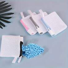 Bolsas de detergente para ropa de uso múltiple, mini bolsas de malla reutilizables para perlas de fragancia, bolas de polvo y talla grande - Adecuado para lavadoras