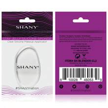 SHANY Transparent Silicon Gel Makeup Foundation Blender Sponge Clear Puff - OVAL - View 3