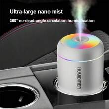 Air Humidifier Aromatic Diffuser Aromatherapy Spray Lamp Suitable For Automotive Household Bedroom Colorful Atmosphere Lights