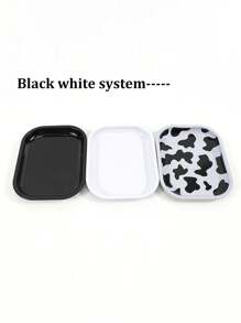 1 Stück Edelstahl Desinfektion Nageltablett, Nieren-, Quadrat-, Herz- oder Längsrundform, hitzebeständig für Schönheitssalon Nail Art Werkzeuge, tragbares Desinfektion Nagel-Werkzeug Zubehör