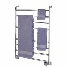 Warmrails Kensington Wall Mount Towel Warmer Chrome 39.5-Inch Height 23.5 Inch Wide - Plug In Or Direct Wire - Model HSKC - asPic - View 3