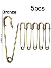 4/5/8/10/12/20Pcs7.5cm Large Pin For Clothes Leather Canvas Blankets Crafts Skirts Kilts