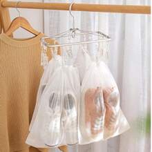 10pcs/50PCS Shoes Storage Bag Closet Organizer Non-Woven Travel Portable Bag Waterproof Pocket Clothing Classified Hanging Bags,Avoid Yellowing Your Shoes.