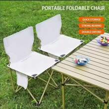 Lafuma Mobilier Compact Folding Chair Portable Folding Camping Chair With Side Pocket Outdoor Oxford Cloth Chairs Beach Fishing Chair Travel Hiking Picnic Seat Tools Outdoor Foldable Chair Portable Fishing Chair Art Student Backrest Adult