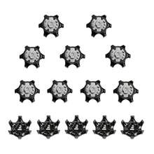 20 piezas de clavos para zapatos, tacos de repuesto fáciles de usar - Negro - Ver 4