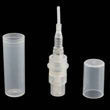 5pcs Transparent Plastic Perfume Spray Bottles - 2ml, 4ml, 5ml Travel Size Fine Mist Sprayers, Refillable Perfume Sample & DIY Packaging Bottles
