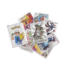 pokemon The Outer Packaging Is Randomly Sent With English Cute Gold Foil Cards Vmax Pokémon Pocket Monster Cards Entertainment Card Collection Battle Card Ornaments Creative Gifts Anime Characters Kawaii Birthday Gifts Christmas Halloween
