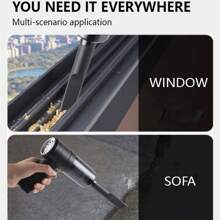 Handheld Vacuum Cleaner - Cordless, Rechargeable Li-Ion Battery, Lightweight And Portable With Crevice Tool, Can Be Used In 5 Places, For Home, Car, Pet Hair, Dust, Car Vacuums