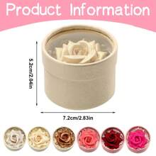 Rubor en relieve 3D en forma de rosa, que realza el tono natural del cutis de manera sutil, con pétalos pequeños, ideal para un maquillaje natural y de fácil aplicación