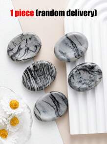 1pc Duim Zorgen Steen Voor Angst Chakra Stenen Chakra's Kristallen Roze Kristal Amethist Tijgeroog Groene Aventurijn Kwarts Obsidiaan Angst Steen Voor Stress Meditatie