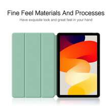 Compatible With Redmi Pad SE 11 Inch Case 2023 Flip Stand Smart Cover Compatible With Redmipad Se 11 Tablet Case 23073RPBFG Smart Sleep/Wake Cover Black Purple Mint Green Gray