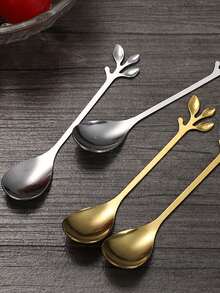 2/6/12/20pcs Elegant Silver Plated 4.92 Inch (12.5cm) Espresso Spoons - Stainless Steel, Great For Coffee, Cappuccino, Ice Cream, Desserts And Tea, Mini Size, Perfect For Single Serve - Silver - View 8