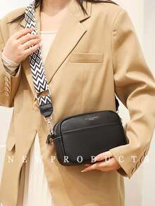 low tea 奢华柔软 100% 真皮手提包时尚女士单肩斜挎包纯色牛皮托特包时尚女式斜挎包 - 黑色 - 查看 6