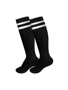 1 par knästrumpor för barn/ungdom, fotboll/baseboll/softboll, unisex knästrumpor, lämpliga för pojkar och flickor från 2–12 år - Multifärgad - Visa 24