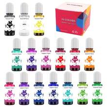 10ml 24色液体透明颜料树脂着色剂，适用于树脂着色、DIY树脂珠宝制作、树脂绘画、树脂艺术工艺品 - Resin Pigment - 查看 12