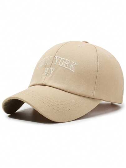 1 件男女通用软顶棒球帽，男女通用，适合日常休闲穿着