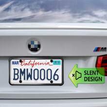 Aootf License Plate Protector- Clear Novelty Number Plate Cover With Silicone Car Tag Frame, Unbreakable Cover To Protect Front Or Back License Plate With Screws,Caps