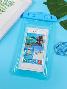 Waterproof Phone Pouch With Lanyard, Lightweight Plastic Dry Bag, Waterproof And Touch Screen Supported, Fits 15/14/13/12/11, Galaxy And Other Phones Up To 7 Inches - Essential For Beach & Travel, Beach Accessories, Pool Float