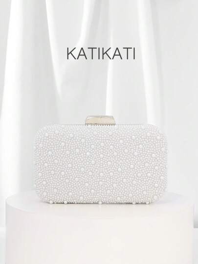 Poșetă pliabilă cu perle, geantă elegantă de lux pentru petrecerea de logodnă, rochie Cheongsam. Doamne elegante pentru cină, geantă elegantă cu perle, geantă Aurora, design frumos și elegant cu margini teșite, geantă cu perle artificiale pentru ținute de seară pentru femei, geantă de mână de nuntă, geantă de mână cu perle pentru petreceri de femei, geantă de mână de nuntă pentru femei.