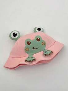 1pc Toddler Frog Patterned Sun Hat, Cute & Versatile, Suitable For Spring/Summer - Multicolor - View 18