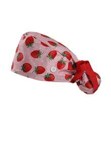 Gorras ajustables con botón y banda para el sudor, sombreros con bolsillo para cola de caballo para mujeres o hombres, cabello largo (Impresión digital de alta gama) - Multicolor - Ver 5