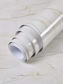 ورق حائط لاصق ذاتي القصاصة برسم رخام بيج، مقاوم للماء والزيوت والحرارة، قابل للغسل، مناسب لرخوش المطابخ وخزائن وأسطح العمل والجدران، سهل القطع واللصق، ديكورات منزلية، لغرف الحمام، ملصقات الجدران