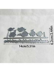 ChickenCoop Metal Cutting Dies, DIY Scrapbooking Album And Embossing Stencil, Greeting Card Making Tool, Card Paper Cutting Crafts ,Gift Card Making Template Die Cuts