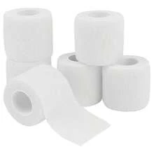 7 rotoli di fasce elastiche sportive, bendaggi auto-adesivi per supporto di dita e caviglie, protezione per polso, vita, ginocchio e gomito, adatti per calcio, basket, corsa, fitness, badminton, tennis