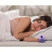 5 pièces Sacs de sachet de lavande pour tiroirs et placards, parfum frais, sacs parfumés pour placards, couleur pourpre, sachets parfumés pour tiroirs et armoires, décoration maison et salle de bain à plante fraîche, sacs parfumés en tissu violet clair/foncé, cadeaux de fête, décoration de vacances, accents maison, sacs refermables à design de plante