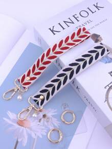 Stylish Embroidered Wrist Phone Strap | Summer Chic Short Hand Lanyard | Lightweight & For Daily Looks & Vacation Gifts For Mother, Family, Friends, Birthday, Holiday Phone Charm, Phone Chain