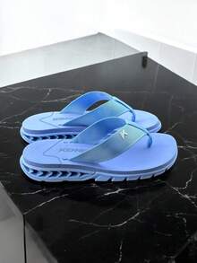 Kenner Rakka L7 Kivah Men's Women's Flip Flops Soft Comfortable Non-Slip Casual Comfortable Sandal - 糖果藍 - 查看 2