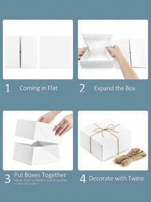 1 Stück/5 Stücke/10 Stücke - Braune und weiße Geschenkbox mit Deckel, Geschenkbox für Trauzeuge Vorschlag, Luxus braune Geschenkbox. Das Material ist Papier, im Ins-Stil, leicht luxuriös, hochwertig, Geschenkbox geeignet für Heimdekoration, Hochzeitsgeschenk, Hochzeitstags-Geschenk, Freundin-Geschenk, Muttertags-Geschenk, Hochzeitsgeschenkbox, Geburtstags-Geschenkbox, Party-Geschenkbox, Weihnachts-Geschenkbox, Brautjungfern-Geschenkbox, Abschlussgeschenk.