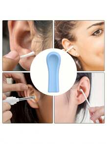 Silicone Ear Spoon Replacement Tips, Universal Wax Removal Spoon, Reusable And Washable, 3.73 X 0.3 Cm, No Electricity Or Batteries Required