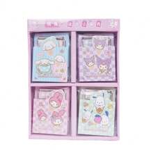 Sanrio Appunti Mini Sanrio con blocco note, quaderno portatile per studenti, premi per la scuola materna, forniture scolastiche, ritorno a scuola
