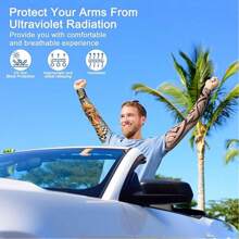 1/6pcs Temporary Tattoo Arm Sleeves Arts Fake Slip On Arm Sunscreen Sleeves Body Art Stockings Protector -Designs , Tiger, Dragon, Skull, And Etc Unisex Stretchable Cosplay Accessories, Temporary Tattoo Arm Sleeves Arts Fake Slip On Arm Sunscreen Sleeves Body Art Stockings Protector -Designs , Tiger, Dragon, Skull, And Etc Unisex Stretchable Cosplay Accessories