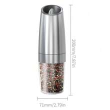 Gravity Sensing Grinder, No Buttons Needed, Tilt To Grind. LED Indicator Light Illuminates When Grinding, Clear Visible Hopper Capacity (135ml). Ceramic Grinding Core, High Hardness, Wear-Resistant, Long Lifespan. Hopper On Top Prevents Powder Spill, Hygienic. Manual Adjustment, Free Control Of Coarseness. Matte Body With Fine Texture, Battery Powered, High Cost-Performance.