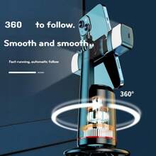 5-in-1 Mit Dual-Licht Selfie-Stick Gimbal mit 360°-Rotation Stabilisator für Smartphone mit Bluetooth-Fernbedienung, intelligenter KI-Verfolgung, Verwacklungsausgleich, Schwenk-Neige-Stativ
